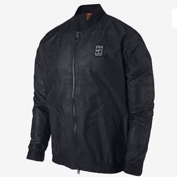 nike court bomber jacket